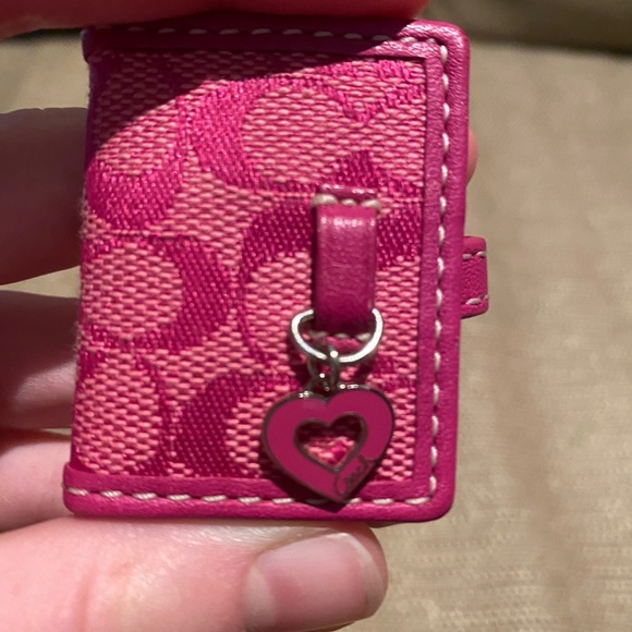 Pink Coach Keychain - Picture 2 of 5